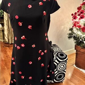 Kate Spade Black Floral Dress